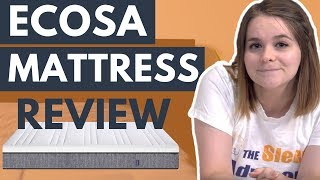 Ecosa Mattress Review by Sleep Advisor [upl. by Logan711]