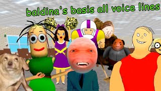 baldinas basis all voice lines [upl. by Xaviera779]