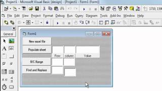 Excel in VB6 0 4 How to find and replaceit data in Excel sheet in VB6 0 [upl. by Vada]