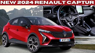 FINALLY  NEW 2024 Renault Captur  Everything We Know About The Facelifted Small SUV [upl. by Aeel]