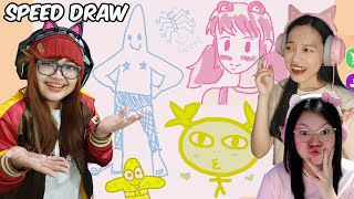 Alasan kenapa sebaiknya kita bertiga tidak usah menggambar ABSURD SEMUA  Roblox Speed Draw [upl. by Ettesus970]