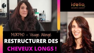 Relooking quelle coupe et couleur pour un visage allongé comme Cindy [upl. by Anahcra]