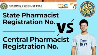 PCI New Notice For All Pharmacist  PCI Pharmacist registration  Central vs State Difference [upl. by Ujawernalo249]