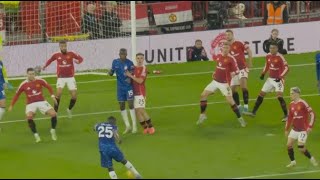 Moises Caicedo goal vs Manchester United 😱  Manchester United 11 Chelsea [upl. by Readus798]