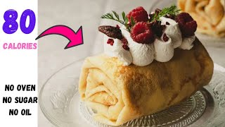 Low Calorie dessert Recipe without oven in just 10 minuteslow calorie breakfast recipe [upl. by Fineberg]