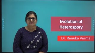 Evolution of heterospory विषम बीजाणुकता का विकास [upl. by Cyrille883]