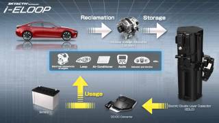 SKYACTIV iELOOP by Mazda  how it works [upl. by Notneb123]