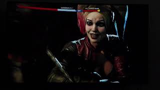 Injustice 2 PS4 slim HDR gameplaySamsung 43quot4K Catwoman VS Harley Quinn 4k injustice2 flash [upl. by Mcgill451]