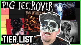 PIG DESTROYER Albums RANKED Best To Worst Tier List amp The Octagonal Stairway Review [upl. by Nailil]