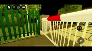 Unexpected closure Crockford lane level crossing crockford robloxs [upl. by Merri]