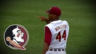 Jameis Winston Matches Yoenis Cespedes Throws [upl. by Simonetta]