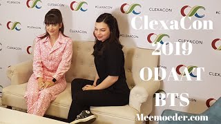 ClexaCon 2019  ODAAT Visits The Pressroom Exclusive BTS [upl. by Chitkara]