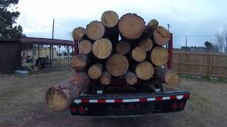 Custom PJ Gooseneck Log Trailer [upl. by Livesay]