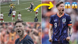 🇳🇱⚽ Wout Weghorst late winning goal vs Poland Netherlands vs Poland 21 EURO 2024 🇳🇱🇵🇱 [upl. by Nnylarac902]