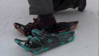 Atlas amp Elektra 10 Series Snowshoe Binding Instructions [upl. by Anavlys]