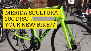 2021 Merida Scultura 200 Disc your new bike [upl. by Liddie]