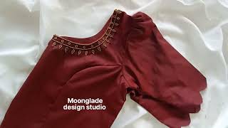 Moonglade design studio blouse design [upl. by Eberhart735]