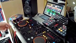 Pioneer DDJS1 and Novation Twitch together [upl. by Blalock]