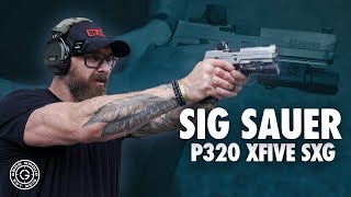 Range Time  SIG SAUER P320 XFIVE SXG [upl. by Dunlavy]