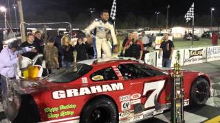 Casey Roderick Celebrates 2014 Rattler 250 Victory [upl. by Atin]