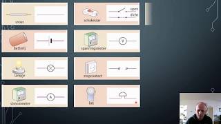 Symbolen in een stroomkringschakelschema [upl. by Reinal]
