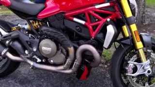 Ducati Monster 1200 S Delivery at Euro Cycles of Tampa Bay [upl. by Nrublim]