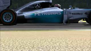 Assetto Corsa Mercedes AMG W05  125202  Monza [upl. by Enrak]