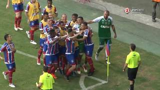 Melhores Momentos  Bahia 2 x 1 Vitória  Campeonato Baiano  01042018 [upl. by Annahsit58]