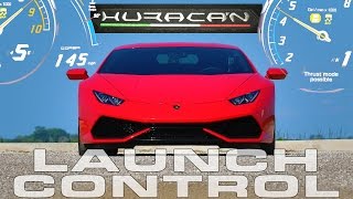 145 MPH Launch Control How To Demonstration in the Lamborghini Huracan LP6104 [upl. by Pardo]