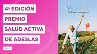 INSCRÍBETE  Premio Salud Activa de Adeslas  4ª edición [upl. by Ecnahc]