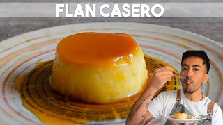 ESTA es la mejor receta de FLAN CASERO [upl. by Nibur]