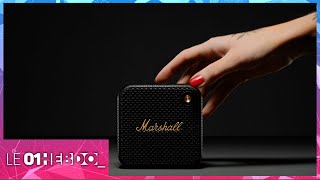 01Hebdo 354  Marshall lance sa plus petite enceinte portable [upl. by Lindon532]