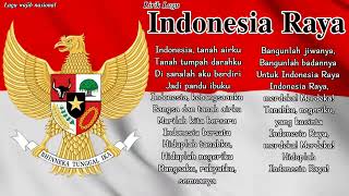 INDONESIA RAYA  Official Audio HQ  Lagu Wajib Nasional byAzF [upl. by Nottap873]