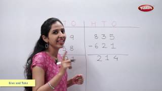 Subtraction of Three Digit Numbers  Maths For Class 2  Maths Basics For CBSE Children [upl. by Haden]