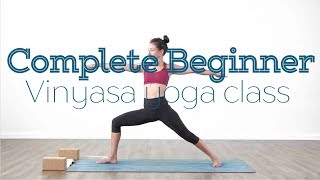 Beginners Yoga Classes  Vinyasa Flow Yoga [upl. by Collayer]