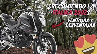 ¿RECOMIENDO LA Italika 250Z 2024  VENTAJAS Y DESVENTAJAS  AquaBiker [upl. by Sumedocin391]