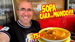 Como es la SOPA más CARA del MUNDO por 75€ Merece la pena [upl. by Culbert]