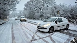 NIE SPIESZ SIĘ ZIMĄ 😥 Tak się kończą Zimowe Poślizgi Samochodowe 2019 ❄️ [upl. by Ennoirb]