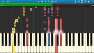 Fatboy Slim  Praise You  Piano Tutorial  Synthesia Cover [upl. by Divadnhoj]