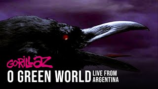 Gorillaz  O Green World Live From Argentina [upl. by Rakel]