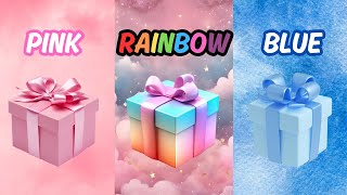 Choose your gift  3 gift box challenge 🤩💝🎁 [upl. by Angadresma]