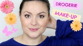 DROGERIE MAKEUP TUTORIAL  FULL FACE Frisch einfach amp natürlich [upl. by Ednalrym]