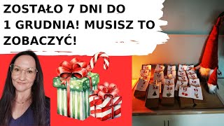 JAK ZROBIĆ WYJĄTKOWY KALENDARZ ADWENTOWY w 15 minut Bez słodyczy i stresu [upl. by Ernie]