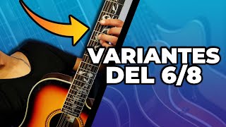 8 Variantes RASGUEO 68 ✅Tutorial Guitarra  Principiantes🎸 [upl. by Immot345]