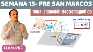 Inducción Electromagnética Semana 15Pre San Marcos [upl. by Assert468]