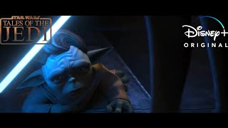 Yaddle’s Death  Tales of The Jedi Episode 4 “The Sith Lord” HD [upl. by Nnaeiram]