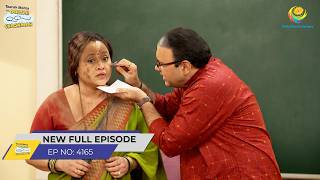 FULL EPISODE 4165 Ye Kya Kar Diya Bhide Ne  Taarak Mehta Ka Ooltah Chashmah [upl. by Acinna415]