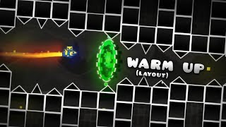 i am back Warm up Easy demon layout  Geometry dash [upl. by Ekeiram]