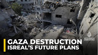 Israeli forces reportedly hired civilian firms to flatten homes and mosques in Gaza [upl. by Nosac]