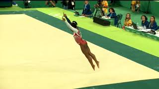 Simone Biles USA Floor Team Finals 2016 Rio Olympic Games [upl. by Cnahc]